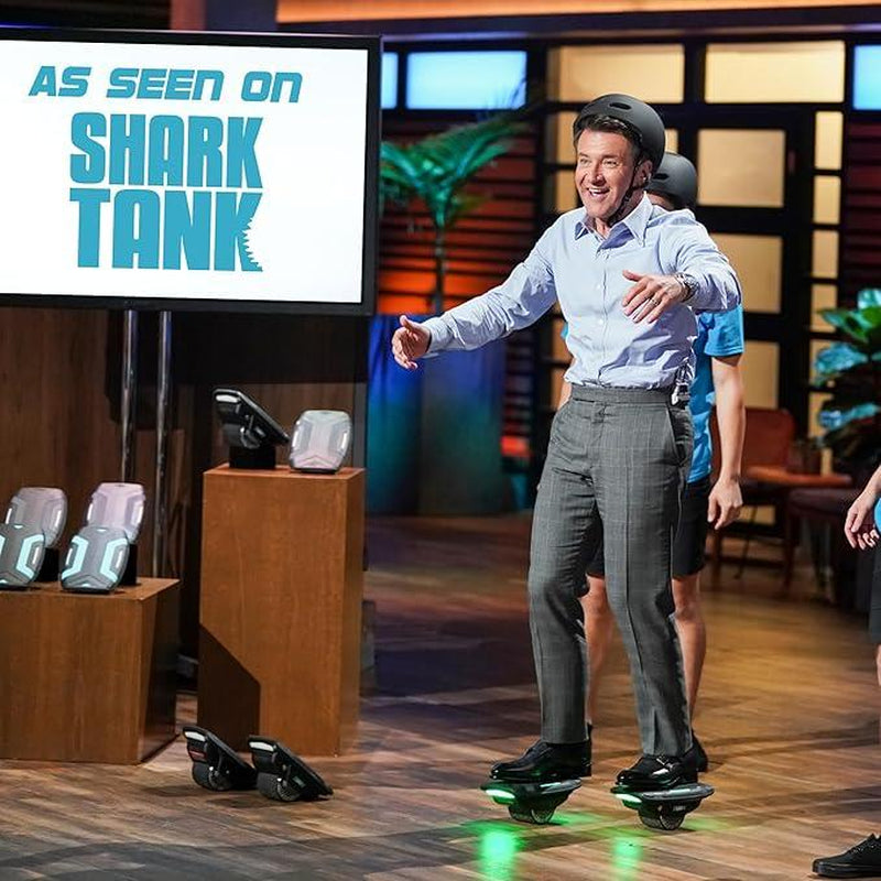 Zuums - Self Balancing Electric Skates Seen on Shark Tank - Portable TSA Approved 350W 7MPH 1.5Hr Ride - Hoverboard for Kids Adults Zuum Shoes Scooter